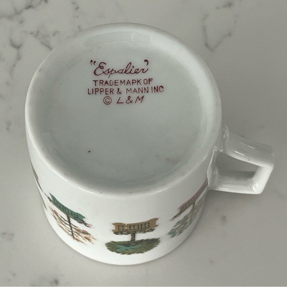 Espalier Lipper & Mann coffee cup set - Picture 6 of 6